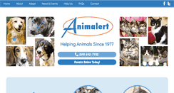 Desktop Screenshot of animalert.ca